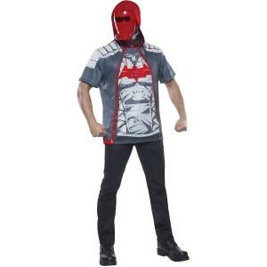 Adult's Mens Batman Arkham Knight Red Hood Vigilante Costume - Mens X-Large (44-46) 44-46" chest~ 5'9" - 6'2" approx 190-210lbs