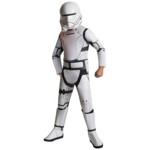 Child's Super Deluxe Star Wars Episode Vii Force Awakens Flametrooper Costume - Boys Medium (8-10) for ages 5-7 approx 27"-30" waist~ 50-54" height