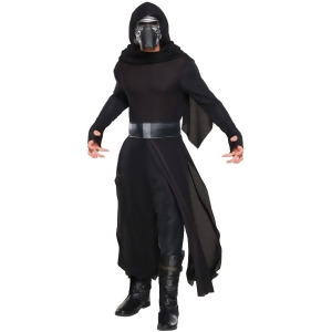 Star Wars Episode Vii The Force Awakens Deluxe Kylo Ren Adults Costume - Mens Standard (44) 44" chest~ 5'9" - 5'11" approx 170-190lbs