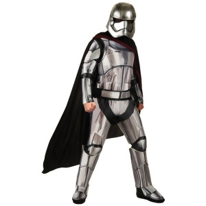 Star Wars Episode Vii The Force Awakens Deluxe Captain Phasma Adults Costume - Mens Standard (44) 44" chest~ 5'9" - 5'11" approx 170-190lbs