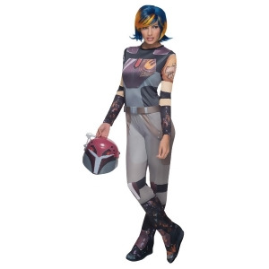 Womens Star Wars Rebels Sabine Stormtrooper Force Costume Standard Large Womens Large 12-14 approx 38-40 bust 30-32 waist - All
