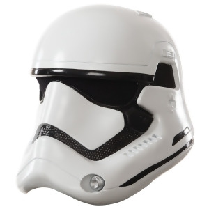 Child's Star Wars Episode Vii Stormtrooper 2-Piece Helmet Costume Accessory life size 1 1 scale - All