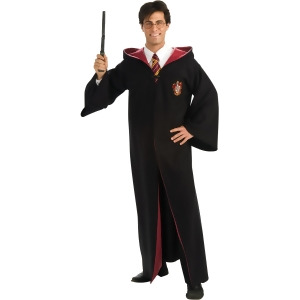 Adults Deluxe Gryffindor Harry Potter Hermione Granger Robe Costume Large 44 Mens Standard 44 44 chest 5'9 6'1 approx 170-200lbs - All