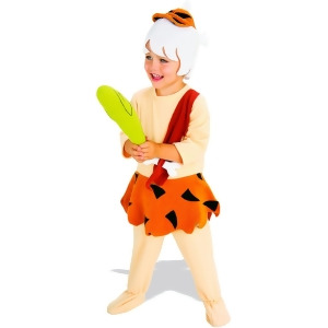 Boys The Flintstones Bamm-Bamm Costume - Boys Small (4-6) for ages 3-5 approx 25"-26" waist~ 44-48" height