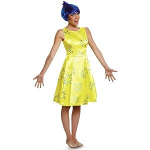 Adult's Womens Disney Inside Out Joy Emotion Dress Costume - Womens Standard (18-20) approx 37-39 waist~ 47-49 hips~ 45-47 bust~ 175-190 lbs