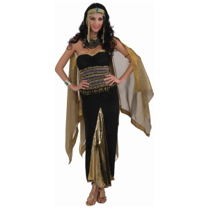 Adult's Womens Egyptian Priestess Of The Nile Costume Dress - Womens X-Small - Small (2-6) approx 30-32" bust & 22-24" waist