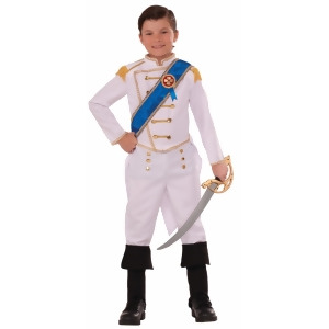 Child's Boys Happily Ever After Prince Charming Royalty Costume - Boys Small (4-6) for ages 3-5 - 36-47 lbs approx 23"-25" chest - 21"-22" waist - 23-