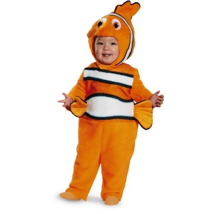 Child's Prestige Disney Finding Nemo Costume - Newborn (6-12M) approx 18"-19" chest~ 18-19" waist~ up to 16 lbs