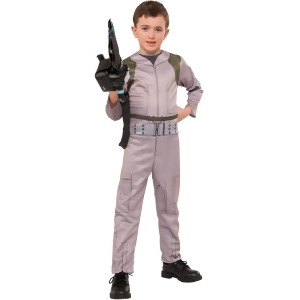 Child's Boys Ghostbusters Ghost Buster Jumpsuit Costume - Boys Small (4-6) for ages 3-5 approx 25"-26" waist~ 44-48" height