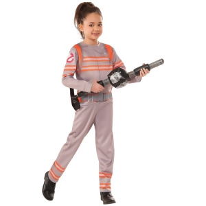 Child's Boys Girls Ghostbusters Ghost Buster Jumpsuit Costume - Boys Large (12-14) for ages 8-10 approx 31"-34" waist~ 55-60" height