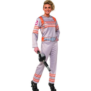 Adult's Womens Female Ghost Buster Ghostbusters Hero Costume - Womens Medium (8-10) approx 35-37" bust & 27-29" waist