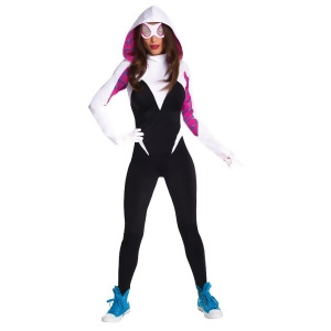 Adult's Womens Sexy Marvel Universe Earth-65 Spider Gwen Costume - Womens Medium (8-10) approx 35-37" bust & 27-29" waist