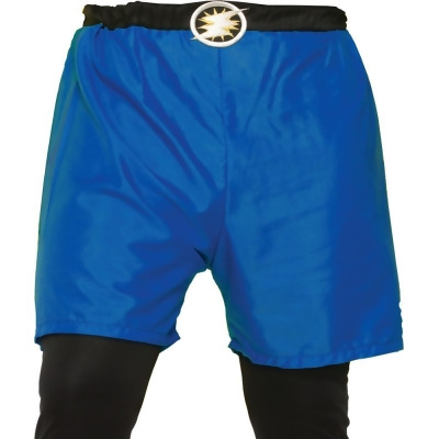 Adults Be Your Own Superhero Super Hero Blue Boxer Shorts Costume Accessory - Standard size 