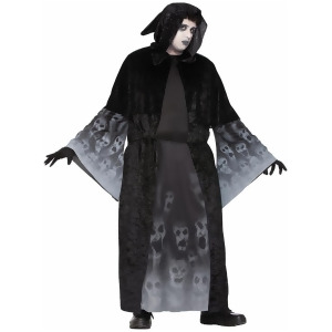 Adult's Mens Forsaken Souls Evil Spellcaster Costume Plus Size X-Large 44-48 Mens Xl 44-48 5'9 6'2 approx 195-215lbs - All