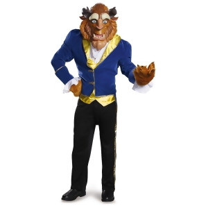 Adult's Mens Ultra Prestige Beauty And The Beast Prince Costume - XXL (2XL 50-52) 50-52" chest~ 44-46" waist~ 5'11" - 6'1" approx 260-280lbs