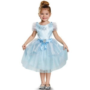 Child's Girls Classic Disney Cinderella Storybook Princess Dress Costume - Toddler (2T) approx 20-21" chest~ 19-20" waist for 30-34" height & 27-30 lb