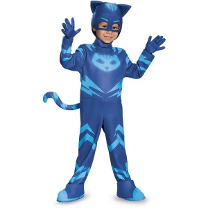 Child's Boys Deluxe Catboy Pj Masks Superhero Costume - Toddler 2T