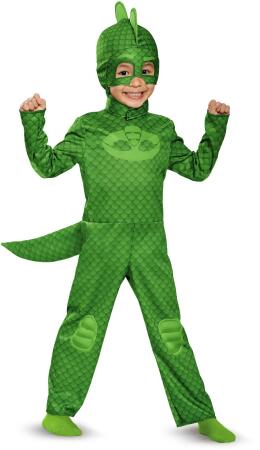 Child's Boys Classic Gekko PJ Masks Superhero Costume 