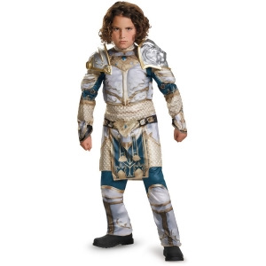 Child's Boys World Of Warcraft King Llane Wrynn Azeroth Costume - Boys Small (4-6) for ages 3-5~ 36-47 lbs approx 23"-25" chest~ 21"-22" waist~ 23-25"