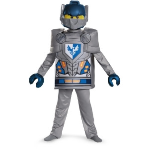 Child's Boys Deluxe Lego Nexo Knights Clay Knight Warrior Costume - Boys Small (4-6) for ages 3-5~ 36-47 lbs approx 23"-25" chest~ 21"-22" waist~ 23-2