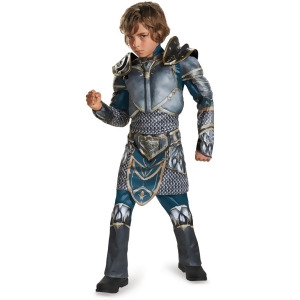 Child's Boys World Of Warcraft Anduin Lothar Lion Of Azeroth Costume - Boys Medium (7-8) for ages 5-7~ 48-60 lbs approx 26"-27" chest & 23"-24" waist~