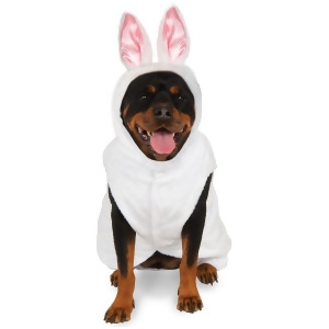 Big Dogs Easter Bunny Rabbit Hoodie For Dog Pet Costume - PetXXXL 38" Neck to tail & 35" chest