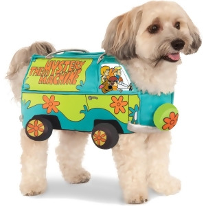 Scooby Doo Where Are You Mystery Machine For Pet Dog Costume - Pet Large (20) 22" Neck to tail & 20" chest
