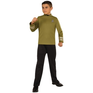 Child's Boys Star Trek Beyond Captain Kirk Outift Costume - Boys Large (12-14) for ages 8-10 approx 31"-34" waist~ 55-60" height