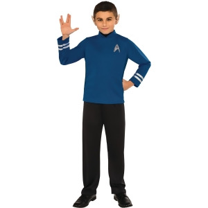 Child's Boys Star Trek Beyond Science Officer Spock Outift Costume - Boys Large (12-14) for ages 8-10 approx 31"-34" waist~ 55-60" height