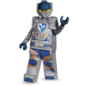 Child's Boys Prestige Lego Nexo Knights Clay Knight Warrior Costume - Boys Small (4-6) for ages 3-5~ 36-47 lbs approx 23"-25" chest~ 21"-22" waist~ 23