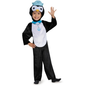 Child's Boys Classic Peso Penguin Octonauts Ocean Explorer Costume - (2T) approx 20-21" chest - 19-20" waist for 30-34" height & 27-30 lbs