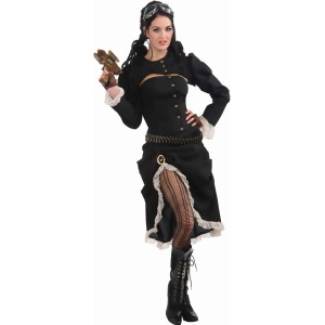 Womens Steampunk Renegade Victorian Cowgirl Costume Fits up to women's size 14/16 approx 30-34 waist 35-41 hips 34-38 bust - All