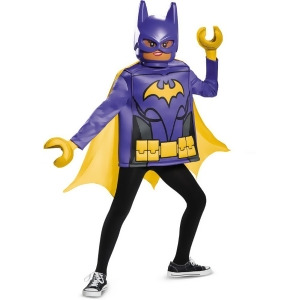 Child's Girls Classic Lego Batman Movie Batgirl Costume - Girls Medium (7-8) for ages 5-7 - 58-66 lbs approx 29" chest - 26" waist - 30.5" hips - 21-2