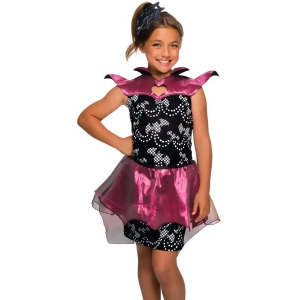 Child's Girls Monster High Draculaura Dress Costume - Girls Large (12-14) for ages 8-10 approx 31"-34" waist~ 55-60" height