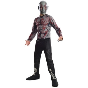 Child's Boys Guardians Of The Galaxy Vol. 2 Drax Costume - Boys Small (4-6) for ages 3-5 - 44-48" height - 25-26" waist
