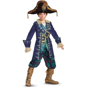 Child's Boys Deluxe Pirates Of The Caribbean 5 Barbosa Costume - Boys Small (4-6) for ages 3-5 - 36-47 lbs approx 26" chest - 23.5" waist - 26" hips -