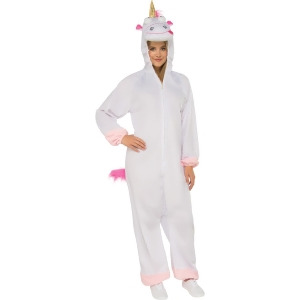 Adults Despicable Me 3 Fluffy Unicorn Jumpsuit Costume - Womens Large (12) approx 36-38" bust - 27-30" waist