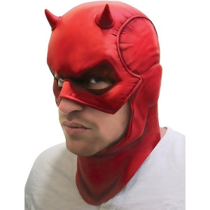 Adult's Mens Daredevil Overhead Mask Costume Accessory Standard size - All