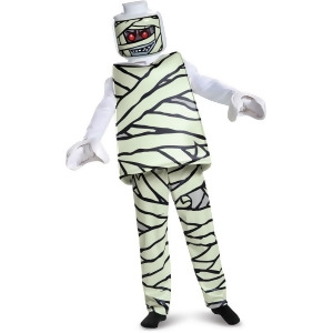 Child's Boys Deluxe Iconic Lego Mummy Minifigure Costume - Boys Small (4-6) for ages 3-5 - 36-47 lbs approx 26" chest - 23.5" waist - 26" hips - 19-20