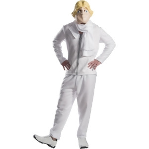 Adult Men's Despicable Me 3 Dru White Tracksuit Costume Mens Standard 46 46 chest 36-40 waist 33 inseam 5'9 5'11 approx 170-190lbs - All