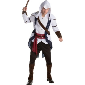 Assassin's Creed Iii Connor Assassin Classic Mens Costume - Mens Standard (50) 50" chest - 46" waist - 34" inseam - 50" hip