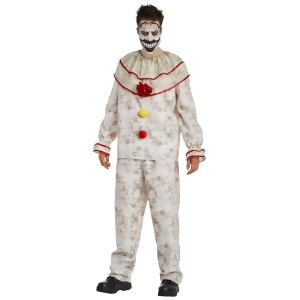 American Horror Story Freakshow Twisty The Clown Adult's Mens Costume - Mens Small (38) 38" chest - 29" waist - 30" inseam - 40" hip
