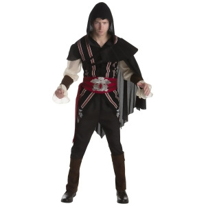 Assassin's Creed Ii Ezio Auditore Assassin Classic Mens Costume - Mens Standard (50) 50" chest - 46" waist - 34" inseam - 50" hip