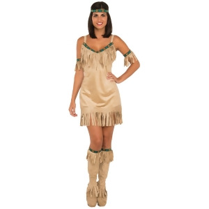 Women's Native American Princess Tribal Warrior Costume - Womens Medium (8-10) - 37-38" bust  -  27-28" waist  -  38-39" hips