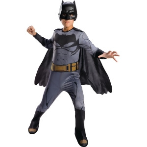 Child's Boys Justice League Classic Batman Costume - Boys Large (12-14) for ages 8-10 approx 31"-34" waist - 56-60" height
