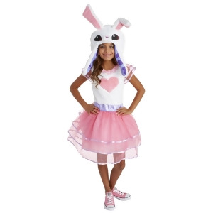 Animal Jam Enchanted Magic Bunny Girls Costume - Girls Large (12-14) 56-60" height - 32" chest - 28" waist - 33" hip - 26.5" inseam