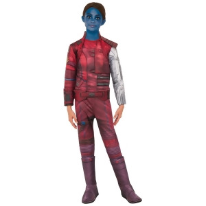 Child's Girls Deluxe Guardians Of The Galaxy Vol. 2 Nebula Costume - Girls Large (12-14) for ages 8-10 approx 31"-34" waist - 56-60" height