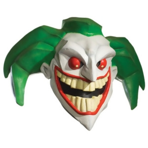 Deluxe Overhead The Joker Mask Costume Accessory Standard Size - All