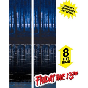 Friday the 13th Jason Voorhees Camp Crystal Lake Decals 4' X 25' each - All