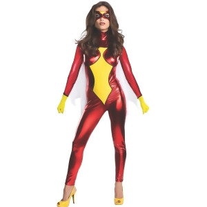 Womens Marvel Secret Wishes Spider-Woman Costume - Womens X-Small (2-6) approx 32-34" bust - 22-24" waist